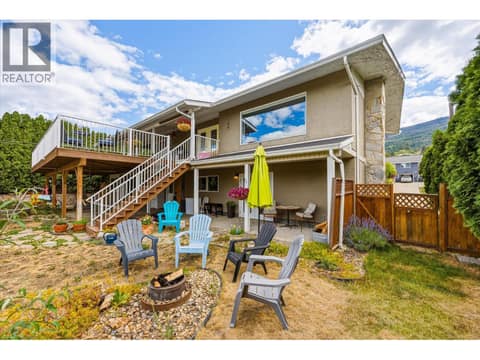 Fully fenced back yard. at 14262 Harmen Road, Lake Country East / Oyama