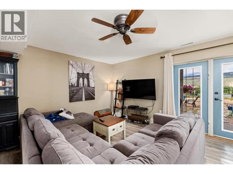 Lower level living room. at 14262 Harmen Road, Lake Country East / Oyama