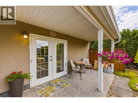 Private entrance to the suite. at 14262 Harmen Road, Lake Country East / Oyama