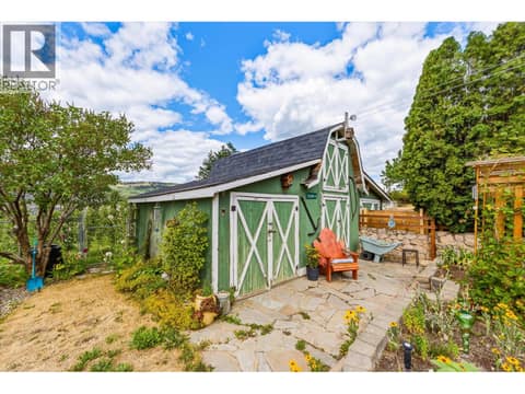 Tons of storage in the original barn style shed. at 14262 Harmen Road, Lake Country East / Oyama
