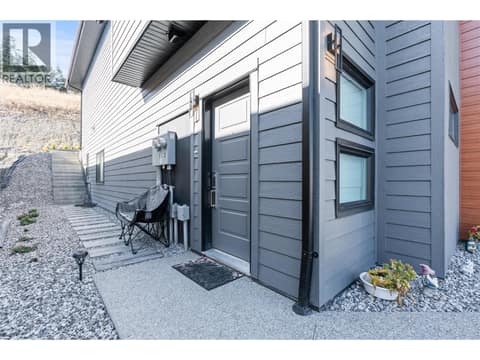 SUITE Entrance located on left side of house at 7141 Nakiska Drive, Foothills, Vernon
