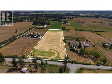 Approximate Lot Lines - 9.85 Acres 4376 Salmon River Rd at 4376 Salmon River Road, Armstrong/ Spall., Spallumcheen