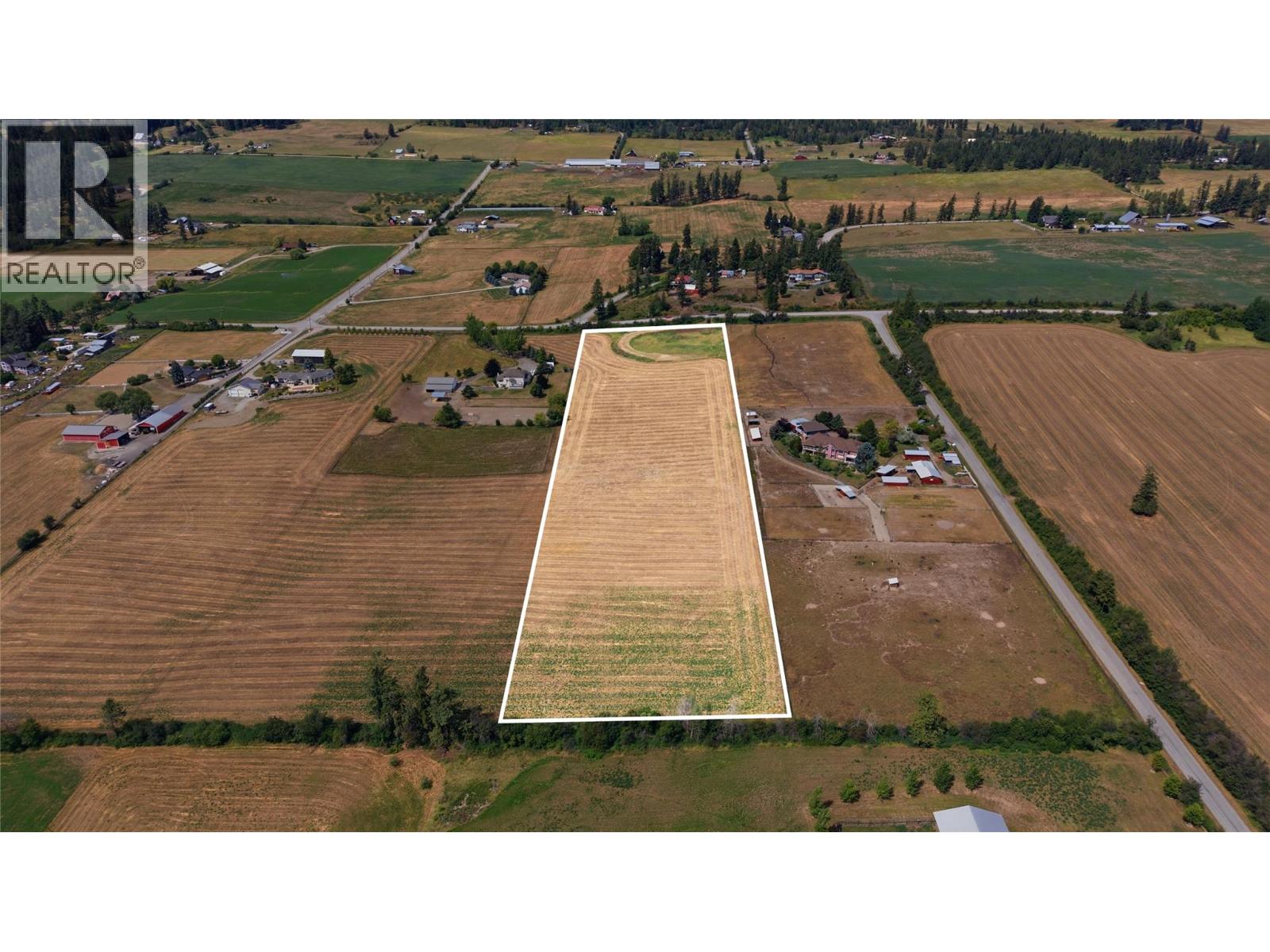 Approximate Lot Lines - 9.85 Acres 4376 Salmon River Rd at 4376 Salmon River Road, Armstrong/ Spall., Spallumcheen