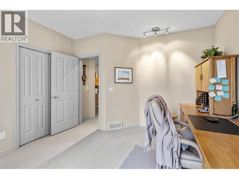Downstairs office at 4520 GALLAGHERS Lookout Unit# 2, South East Kelowna
