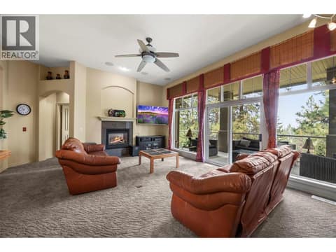 Living Room at 4520 GALLAGHERS Lookout Unit# 2, South East Kelowna