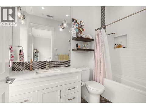 Basement Bedroom 2 Ensuite at 4425 Twin Creek Place, Ellison, Kelowna