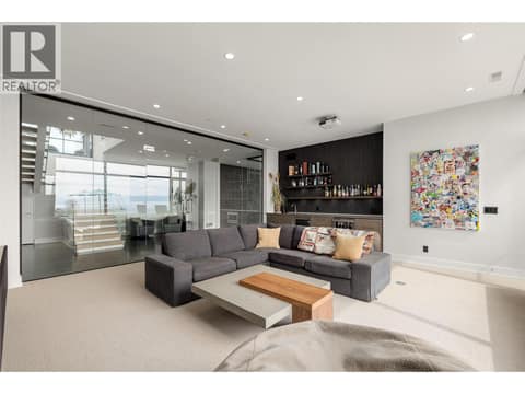 Basement rec Room at 4425 Twin Creek Place, Ellison, Kelowna