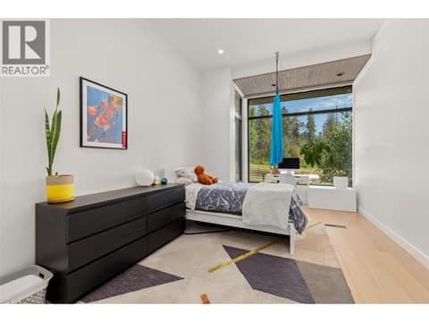 Main Floor Bedroom at 4425 Twin Creek Place, Ellison, Kelowna