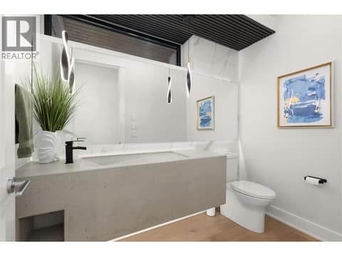 Main Floor Half Bath at 4425 Twin Creek Place, Ellison, Kelowna