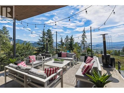 Main Home Deck at 4425 Twin Creek Place, Ellison, Kelowna
