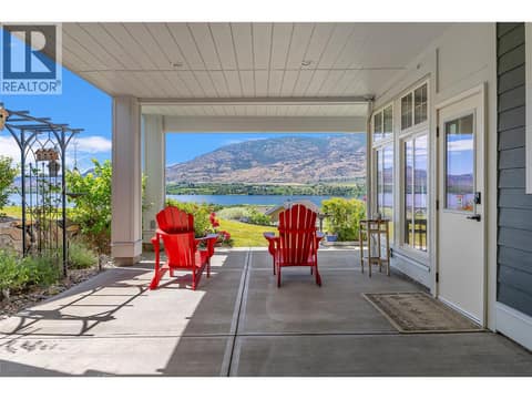 Lower Covered Patio at 2450 Radio Tower Road Unit# 274, Oliver Rural