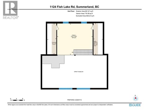 Loft/Family room/library/office at 1124 FISH LAKE Road, Summerland Rural