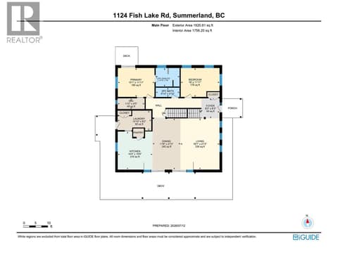 Main Floor at 1124 FISH LAKE Road, Summerland Rural