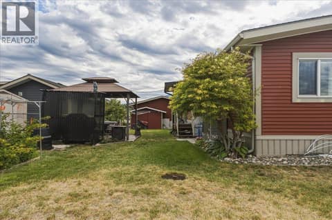 Backyard at 12560 Westside Road Unit# 51, Swan Lake West, Vernon