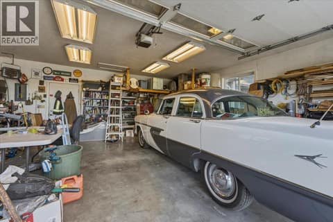 Lots of room for storage/tinkering at 12560 Westside Road Unit# 51, Swan Lake West, Vernon