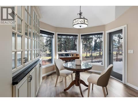 Outlook to 2nd hole from kitchen at 3907 Gallaghers Circle, South East Kelowna