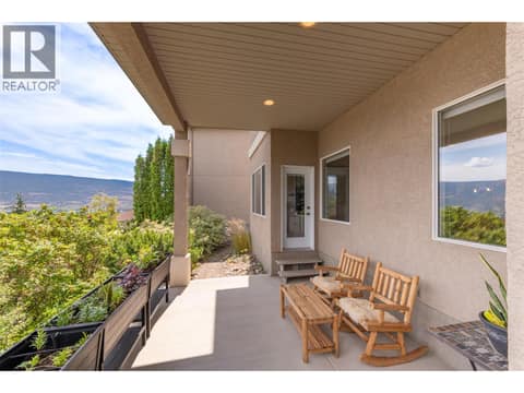 Covered Patio Lower Level with Separate Entrance at 1950 CAPISTRANO Drive Unit# 133, University District, Kelowna