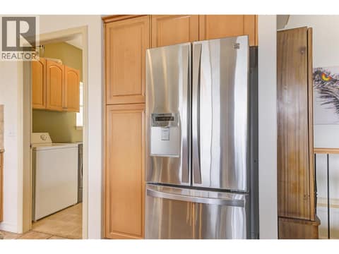 Laundry off of Kitchen at 1950 CAPISTRANO Drive Unit# 133, University District, Kelowna