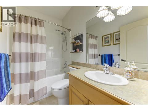 Main 4PC Bathroom at 1950 CAPISTRANO Drive Unit# 133, University District, Kelowna