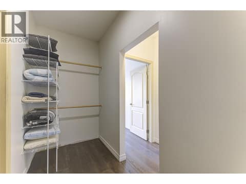 Primary Walk in Closet at 1950 CAPISTRANO Drive Unit# 133, University District, Kelowna