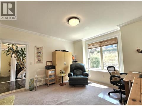 2nd bedroom on the main at 1494 Montenegro Drive, Black Mountain, Kelowna