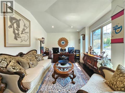 Office/family room at 1494 Montenegro Drive, Black Mountain, Kelowna