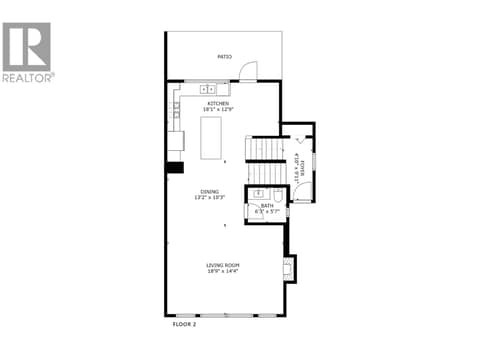 Main Floor Plan at 12798 Lake Hill Drive Unit# 37, Lake Country North West