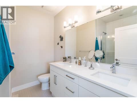 Primary ensuite with heated floors! at 12798 Lake Hill Drive Unit# 37, Lake Country North West