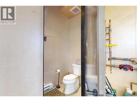 2 piece bathroom in garage at 4275 Todd Road, South East Kelowna