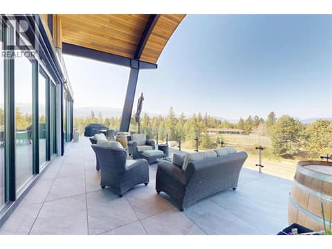 Balcony at 4275 Todd Road, South East Kelowna