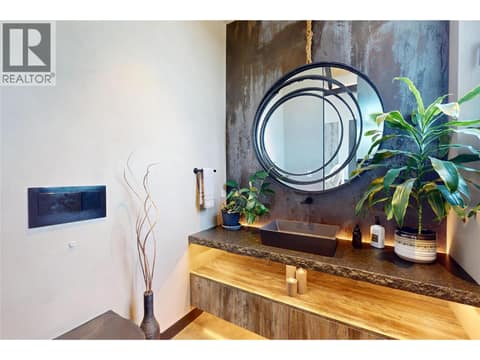 Main floor powder room- 2 piece at 4275 Todd Road, South East Kelowna