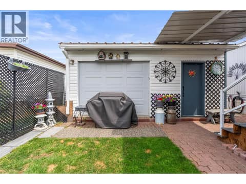 Entrance to Garage/Workshop/Flex room/Man Cave at 9020 Jim Bailey Road Unit# 48 Lot# 48, Lake Country East / Oyama, Kelowna