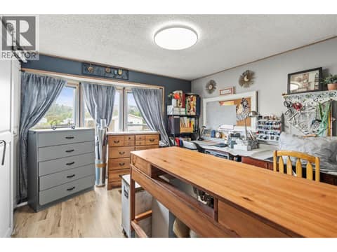 Second bedroom used as sewing room at 9020 Jim Bailey Road Unit# 48 Lot# 48, Lake Country East / Oyama, Kelowna