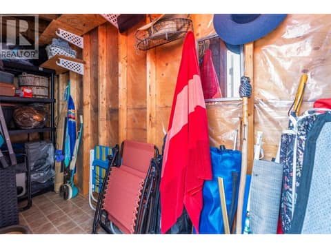 Small storage used as a changing station for hot tub at 9020 Jim Bailey Road Unit# 48 Lot# 48, Lake Country East / Oyama, Kelowna