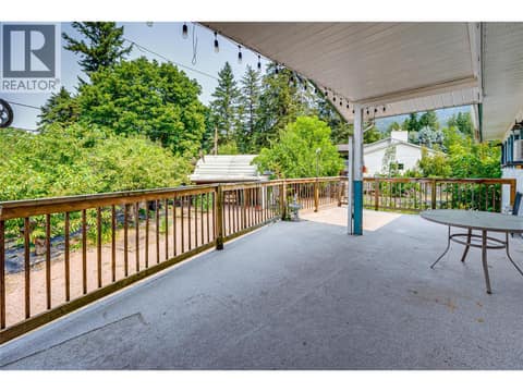Back Covered Deck at 3472 Lockhart Crescent, Armstrong/ Spall., Spallumcheen