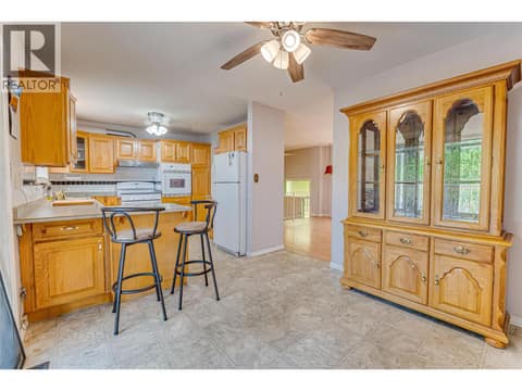 Kitchen at 3472 Lockhart Crescent, Armstrong/ Spall., Spallumcheen