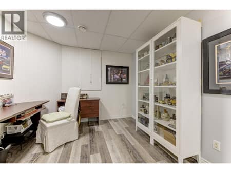Office/Den under the kitchen area at 5205 Sandhills Drive, Ellison, Kelowna