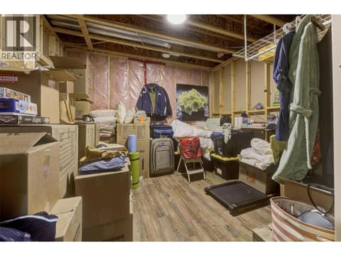 Storage off of lower den at 5205 Sandhills Drive, Ellison, Kelowna
