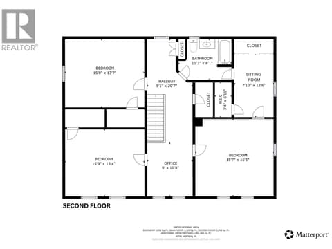 Second Floor at 1851 Miller Street, Lumby Valley