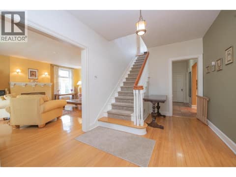To the second floor at 1851 Miller Street, Lumby Valley