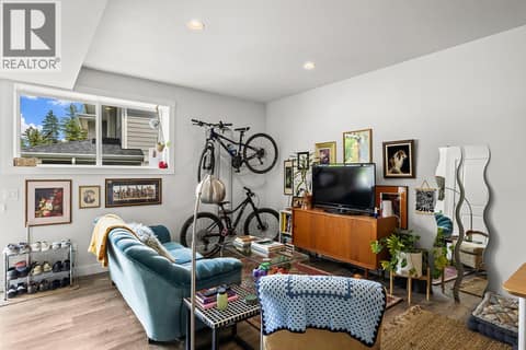 Suite living room at 21 Forest Edge Drive, Wilden, Kelowna