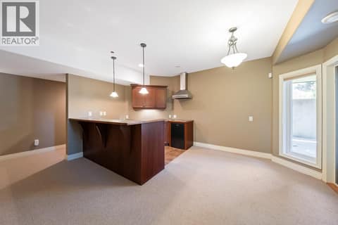Inlaw suite kitchen at 2615 Harvard Road, South East Kelowna