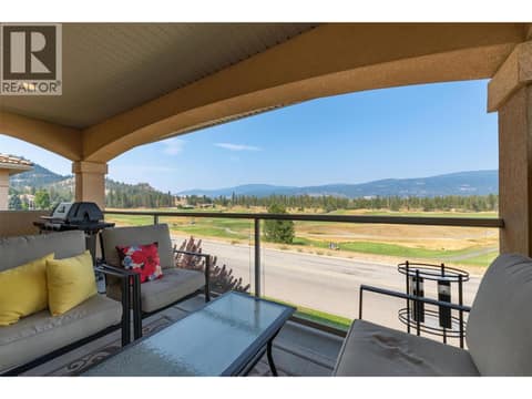 Upper Level Patio at 2455 Quail Ridge Boulevard Unit# 131, University District, Kelowna