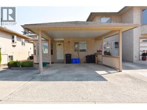 Covered carport area at 3906 Pleasant Valley Road Unit# 19, Harwood, Vernon