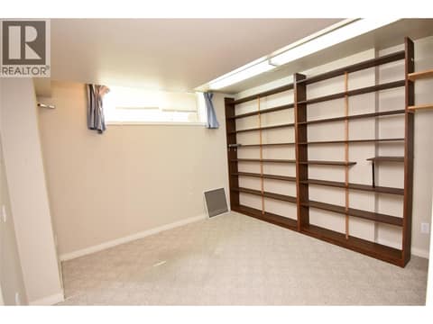 Den or guest room in basement at 3906 Pleasant Valley Road Unit# 19, Harwood, Vernon