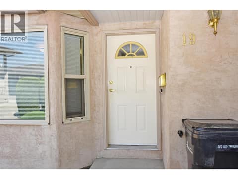 Front entrance at 3906 Pleasant Valley Road Unit# 19, Harwood, Vernon