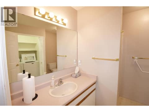 Main 3pc bathroom at 3906 Pleasant Valley Road Unit# 19, Harwood, Vernon