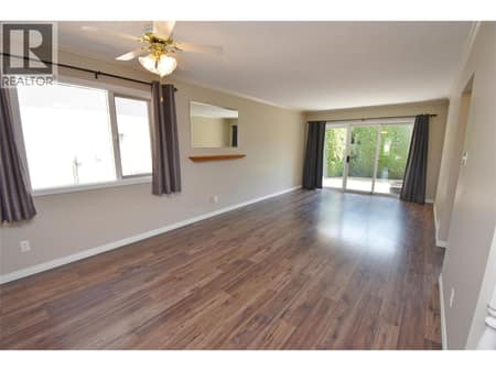 Sliding doors to private patio at 3906 Pleasant Valley Road Unit# 19, Harwood, Vernon