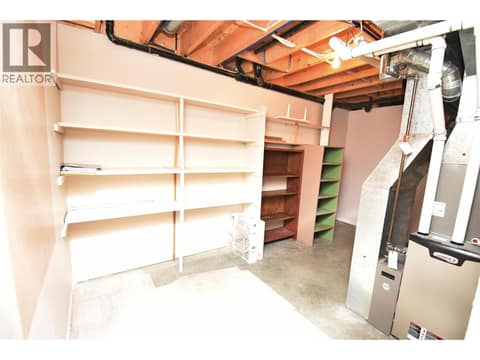 Utility area in basement at 3906 Pleasant Valley Road Unit# 19, Harwood, Vernon