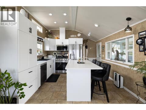 Kitchen with updates at 8000 Highland Road Unit# 33, North BX, Vernon